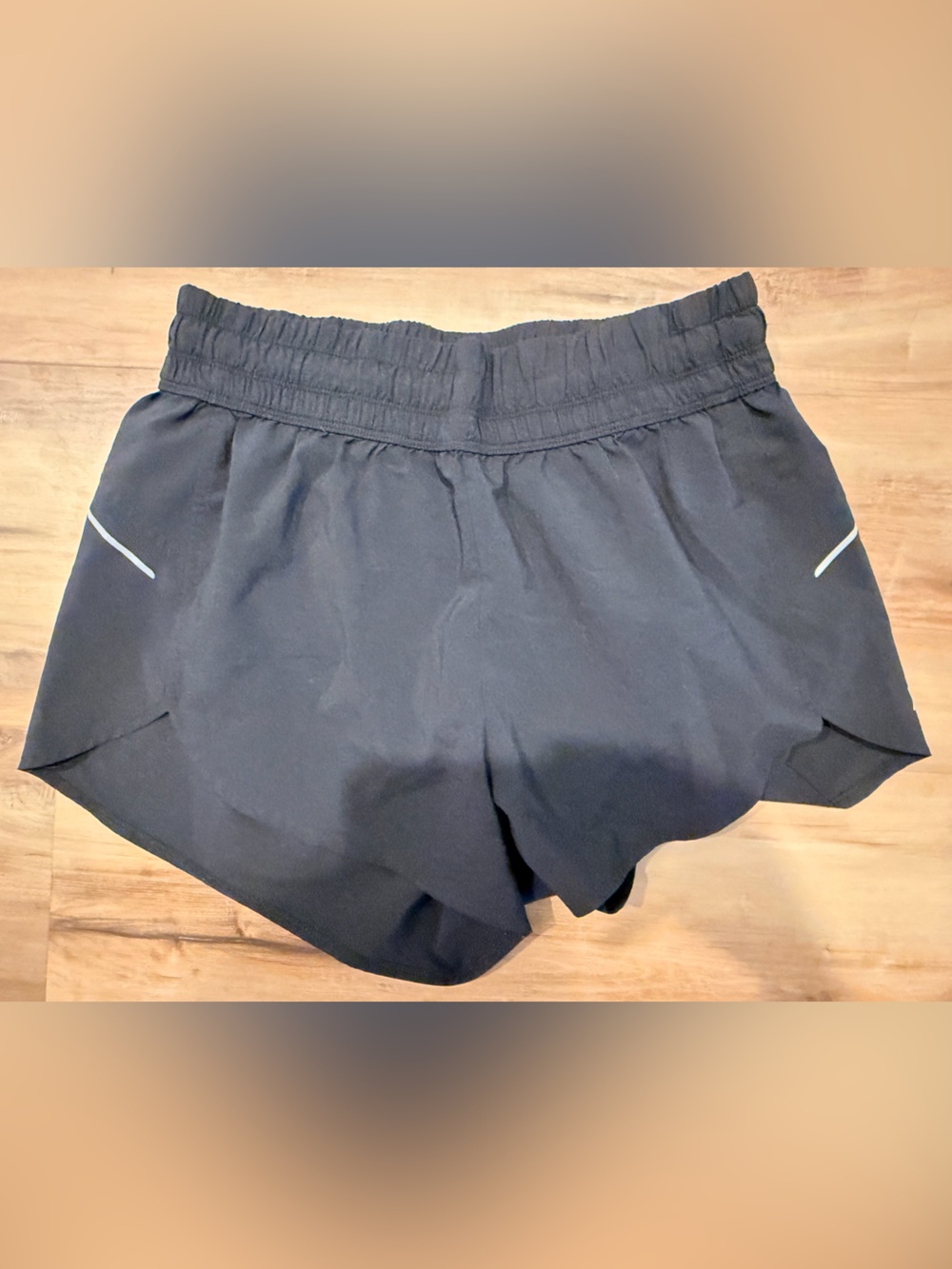 all in motion Black Women's Athletic Shorts with Elastic Waistband